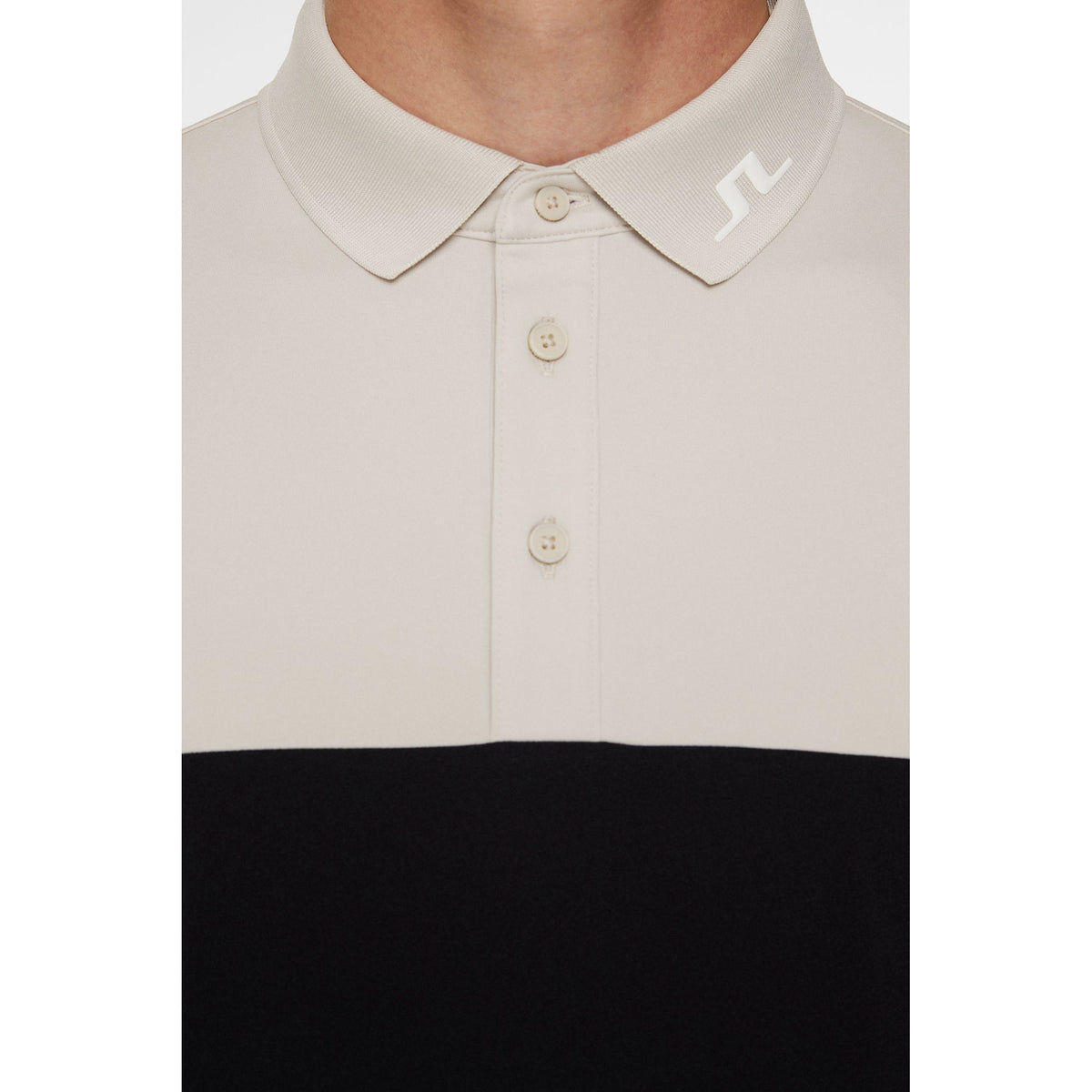 J.Lindeberg Jeff Golf Polo Shirt - Black