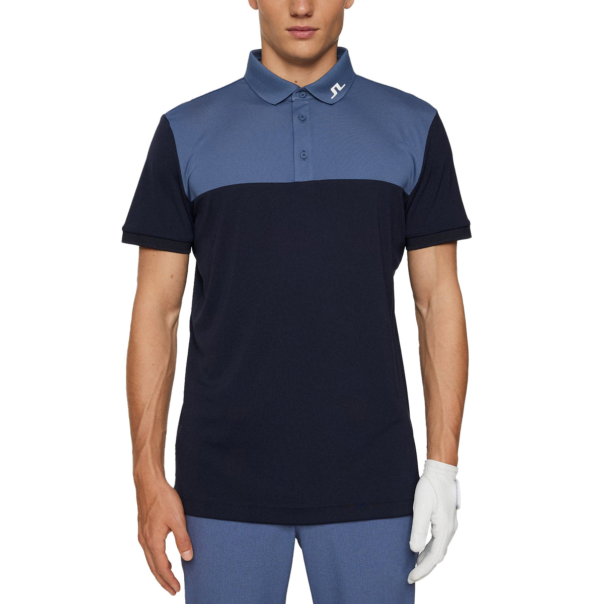 J. Lindeberg Jeff Golf Polo Shirt - JL Navy