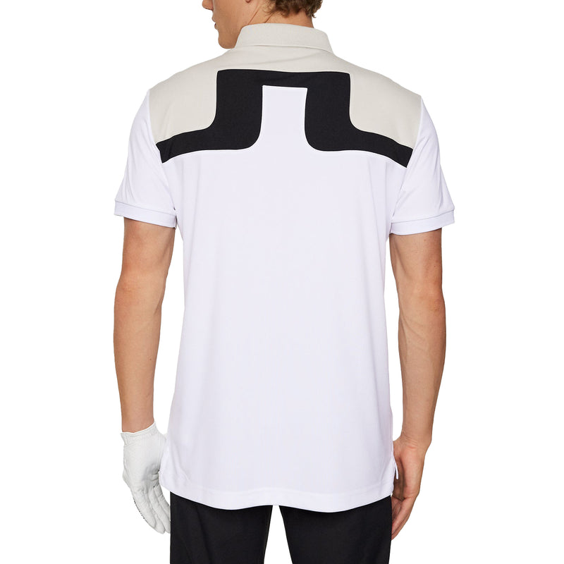 J. Lindeberg Jeff Golf Polo Shirt - Weiß