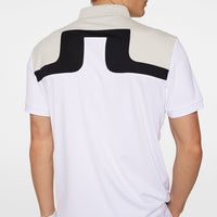 J. Lindeberg Jeff Golf Polo Shirt - Weiß