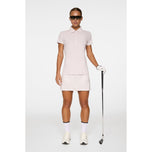 J. Lindeberg Women's Jessa Golf Polo Shirt - Grey Lilac