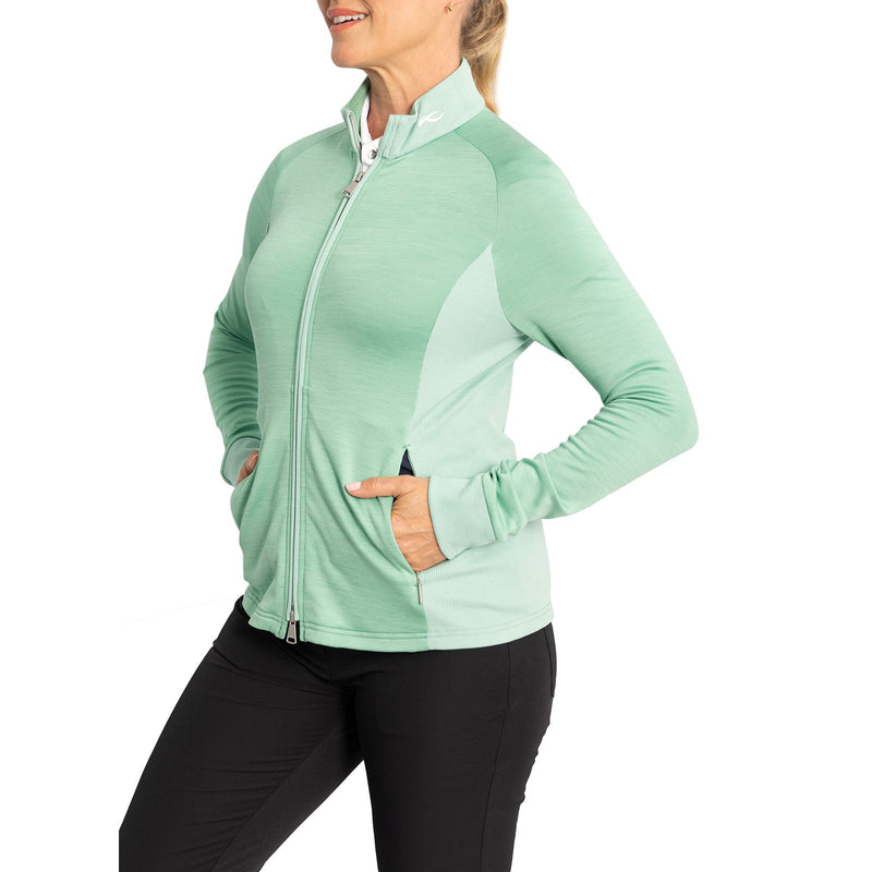Kjus Women's Lara Tech Wool Golfjacke - Mineral