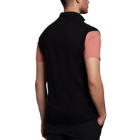 Lyle & Scott Strickweste - Jet Black