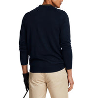 Lyle & Scott Merino Blend V -Neck -Strick - Marine