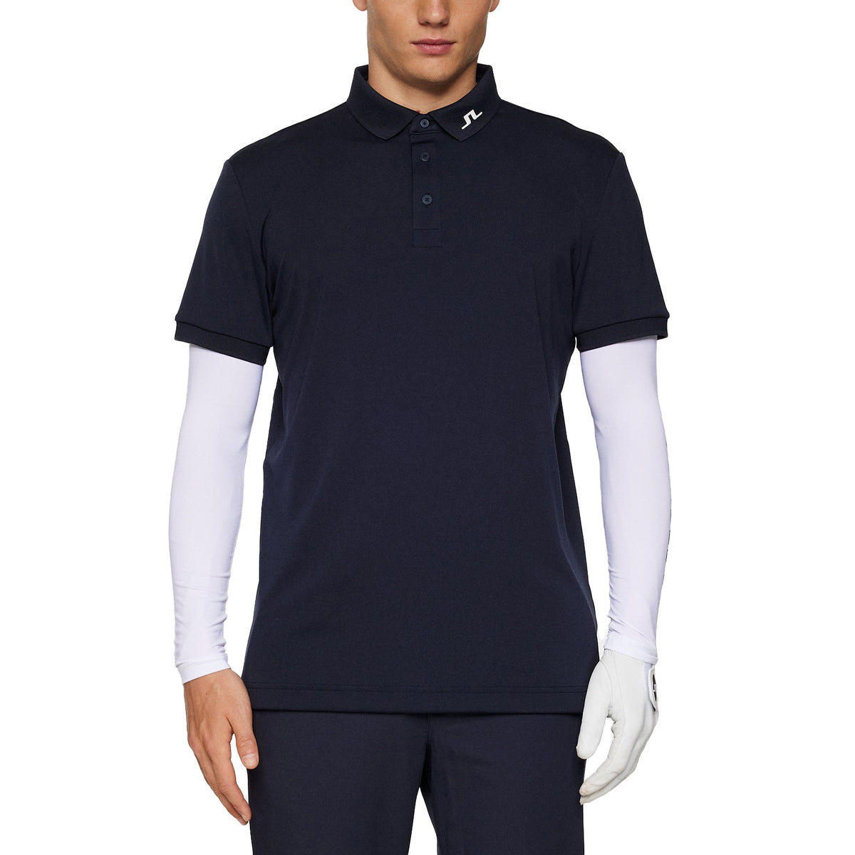 J.Lindeberg KV Golf Polo Shirt - JL Navy