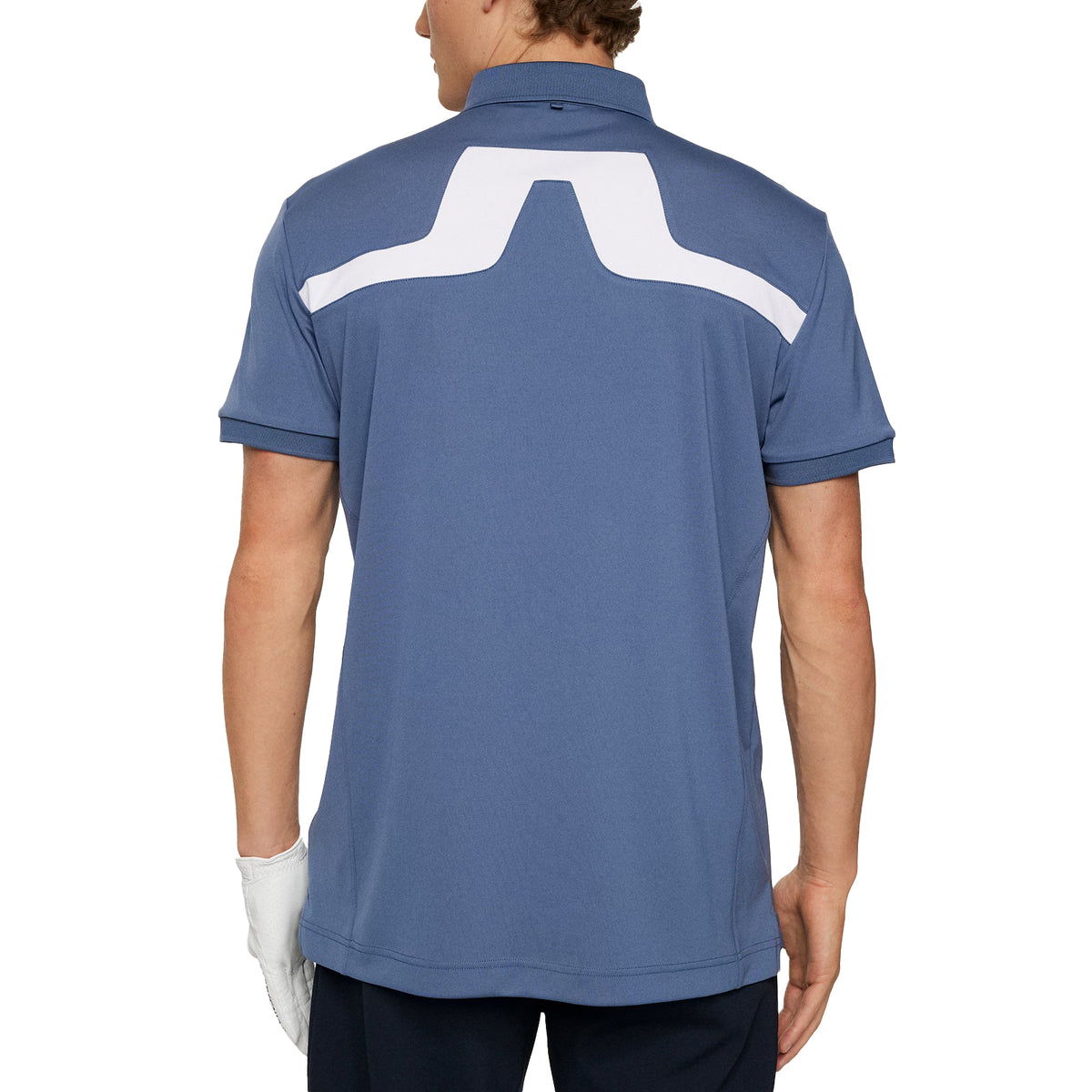 J.Lindeberg KV Golf Polo Shirt - Vintage Indigo