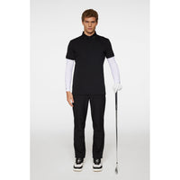 J. Lindeberg KV Print Golf Polo Shirt - Schwarz