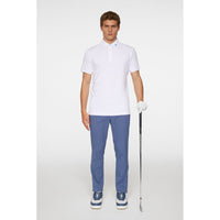 J. Lindeberg KV Print Golf Polo Shirt - Weiß