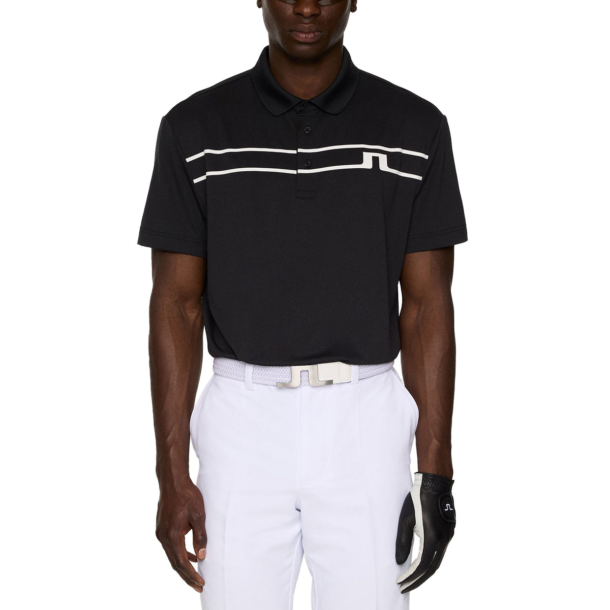 J. Lindeberg Klas Golf Polo -Hemd - schwarz