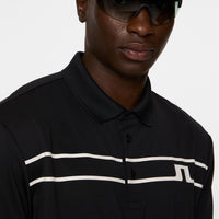 J. Lindeberg Klas Golf Polo -Hemd - schwarz