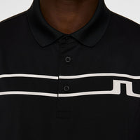 J. Lindeberg Klas Golf Polo -Hemd - schwarz