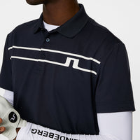 J. Lindeberg Klas Golf Polo -Shirt - JL Navy