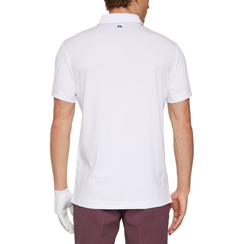 J. Lindeberg Klas Golf Polo -Hemd - Weiß