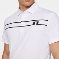 J. Lindeberg Klas Golf Polo -Hemd - Weiß