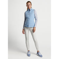 Peter Millar Frauen Sicherung Hybrid Golfweste - Cottage Blau