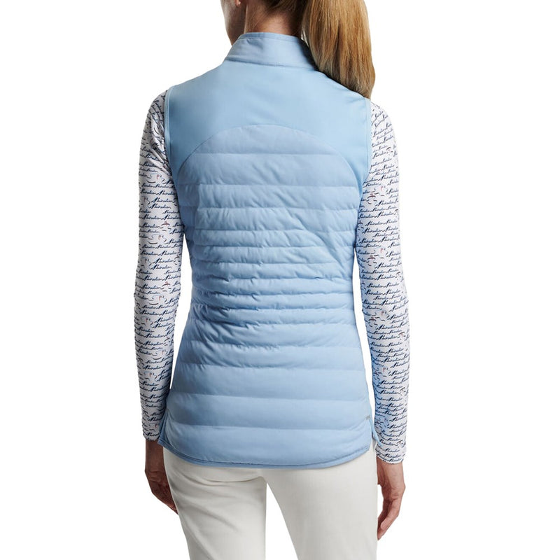 Peter Millar Frauen Sicherung Hybrid Golfweste - Cottage Blau