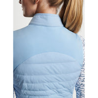 Peter Millar Frauen Sicherung Hybrid Golfweste - Cottage Blau