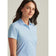 Peter Millar Frauen Trillium ordentliche Performance Stretch Jersey Golfhemd - Cottage Blau