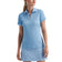 Peter Millar Frauen Whitworth Sport Mesh Golf Shirt - Cottage Blue/White