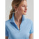Peter Millar Frauen Whitworth Sport Mesh Golf Shirt - Cottage Blue/White