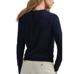 Peter Millar Women'x Excursionist Flex Strick -Golfmannschaft - Marine