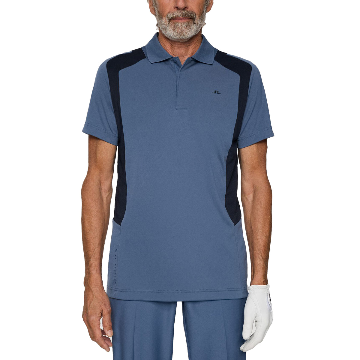 J.Lindeberg Legacy Golf Polo Shirt - Vintage Indigo