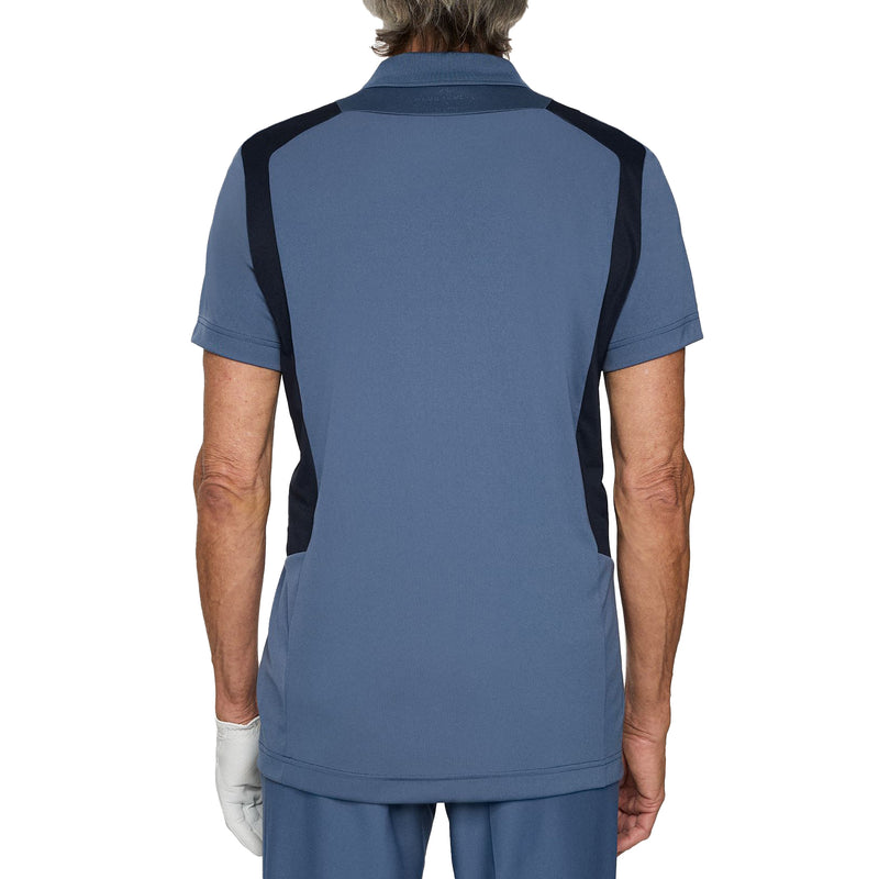 J. Lindeberg Legacy Golf Polo Shirt - Vintage Indigo