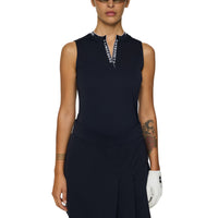 J. Lindeberg Women's Leya ärmelloses Golfhemd - JL Navy