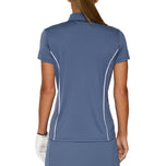 J. Lindeberg Women's Leyla Golf Polo Shirt - Vintage Indigo