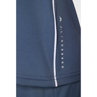 J. Lindeberg Women's Leyla Golf Polo Shirt - Vintage Indigo