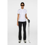 J. Lindeberg Women's Leyla Golf Polo Shirt - Weiß