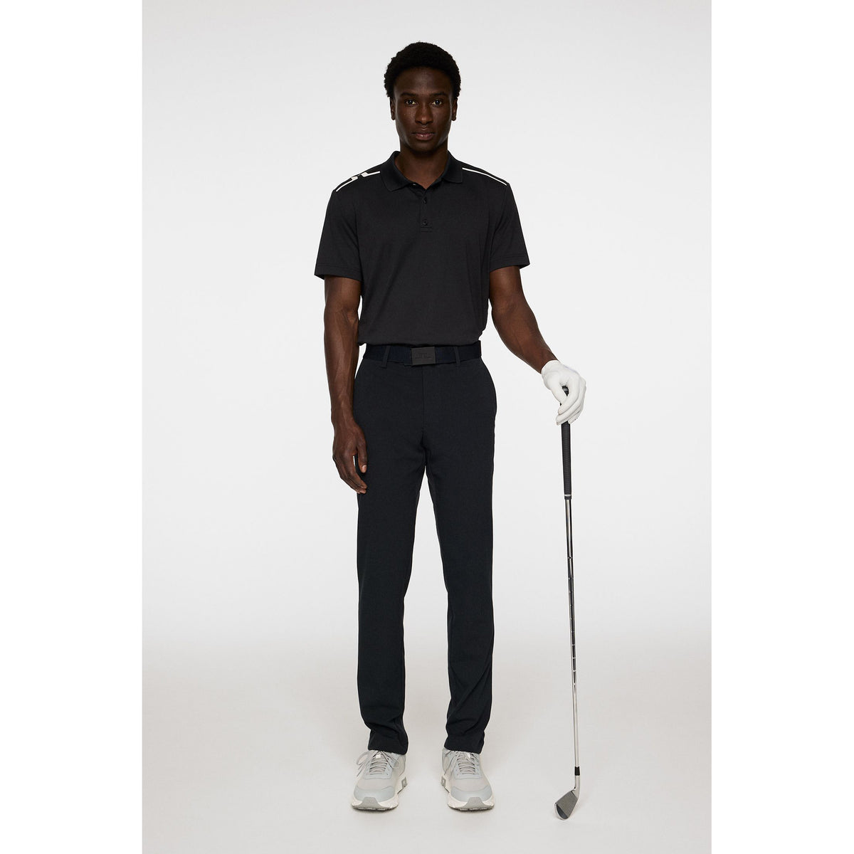 J.Lindeberg Lionel Golf Polo Shirt - Black