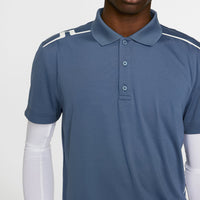 J. Lindeberg Lionel Golf Polo Shirt - Vintage Indigo