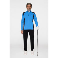 J.Lindeberg Lukas Quarter Zip Golf Mid -Layer - Sonic Blue