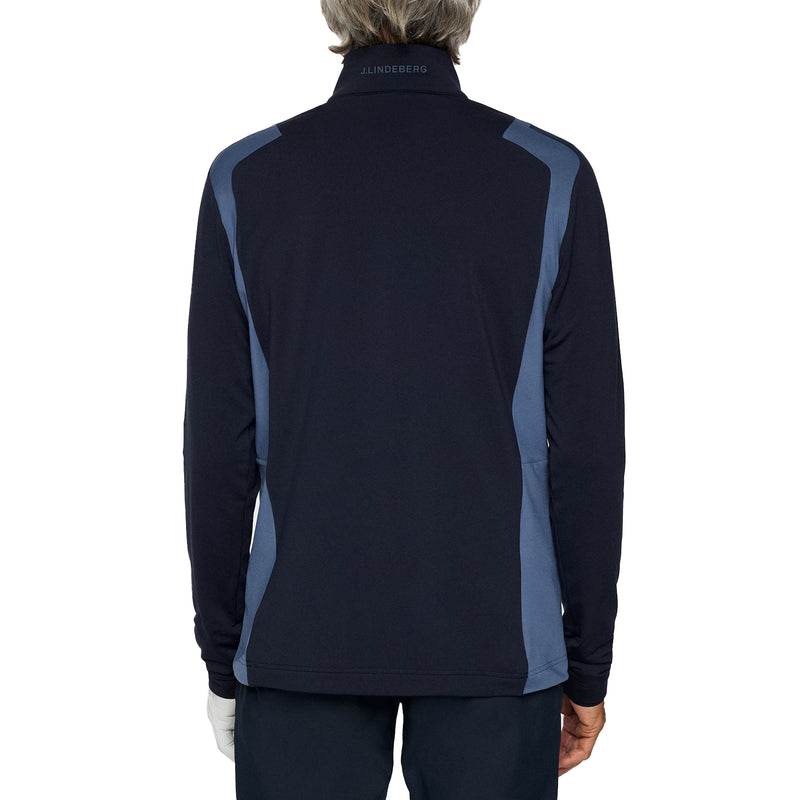 J.Lindeberg Lukas Quarter Zip Golf mittelschicht - Vintage Indigo
