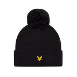 Lyle And Scott Merino Blend Beanie – Jet Black