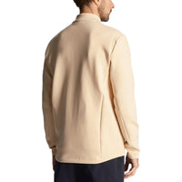 Lyle & Scott Baffle gesteppt Viertel Zip Golf Midlayer - Sanddune