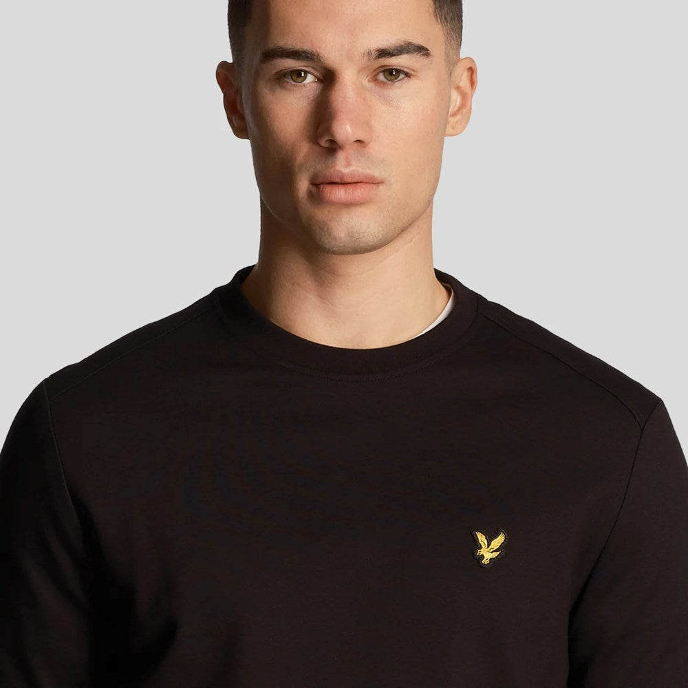Lyle & Scott Fly Fleece Crew Neck - Jet zurück