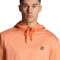 Lyle & Scott Fly Fleece Golf Hoodie - Kurs Koralle