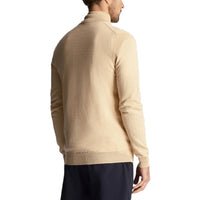 Lyle & Scott Golf Core 1/4 Zip Merino Mix - Sanddune
