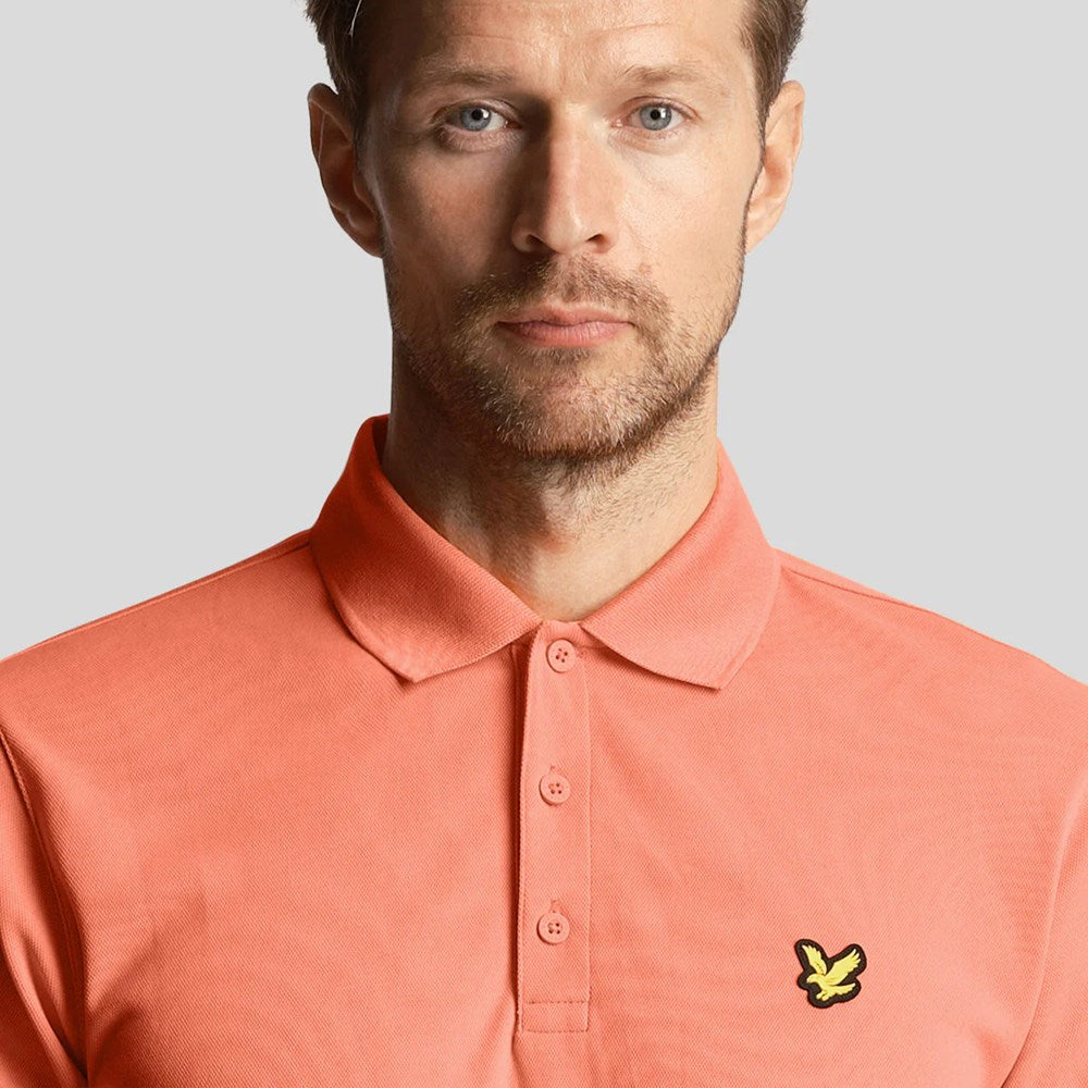 Lyle & Scott Golf Tech Polo Shirt - Kurskoralle