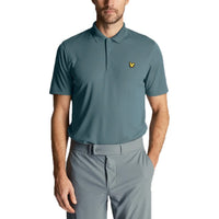 Lyle & Scott Golf Tech Polo Shirt - Eisenblau