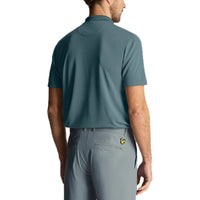 Lyle & Scott Golf Tech Polo Shirt - Eisenblau