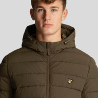 Lyle & Scott Leichte Pufferjacke - Olive