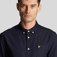 Lyle & Scott regulär Fit Leichtes Oxford -Hemd - Dark Navy