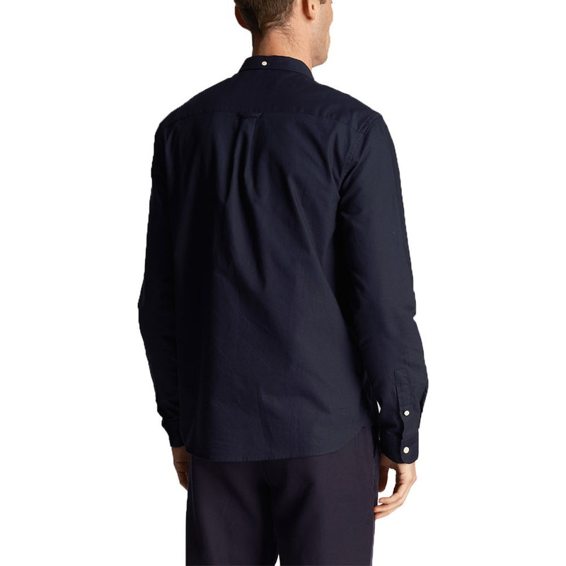 Lyle & Scott regulär Fit Leichtes Oxford -Hemd - Dark Navy