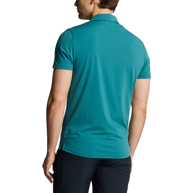 Lyle & Scott -Kontrastklick -Golfpolo -Hemd - Albatross/Jet Black