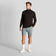Lyle & Scott Tonal Eagle Merino 1/4 Zip Pullover - Jet Black
