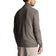 Lyle & Scott bestickter Strickpullover aus Merinomischung mit 1/4-Reißverschluss – Mittelgrau meliert