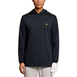 Lyle＆Scott Core Midlayer高尔夫连帽衫 - 黑暗海军